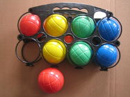 8 Plastic Boule ball set, Bocce set, Petanque set, Boules Set,petanque set