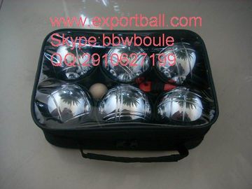 boule set in zip up case,boule,petanque