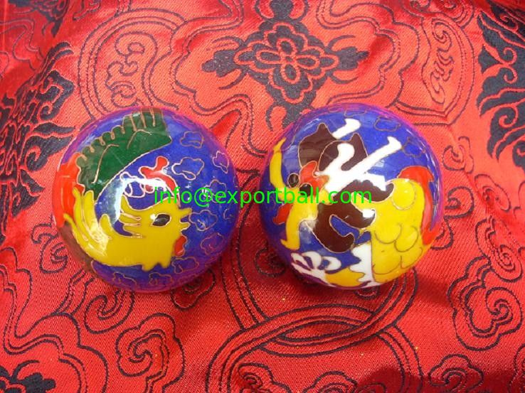 baoding ball, chinese ball, health ball, therapy ball with chrome/painted/cloisonné